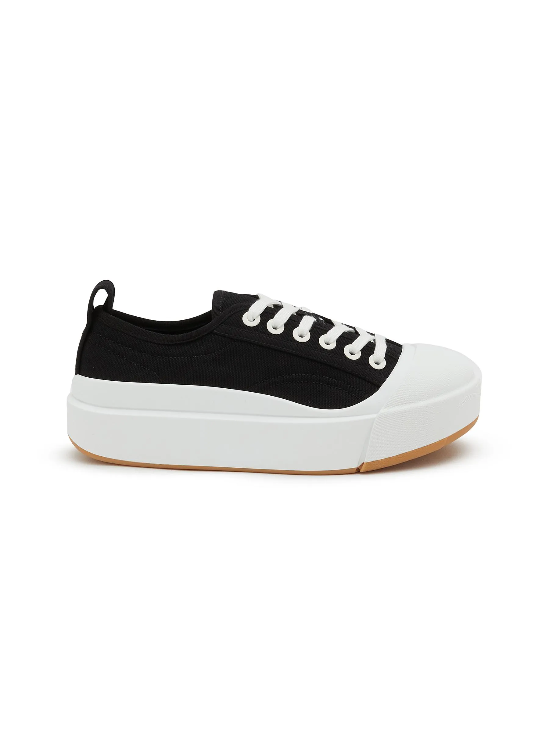 -----------BOTTEGA VENETA  ---- ------------BLACK ----Vulcan Low Top Platform Sneakers --