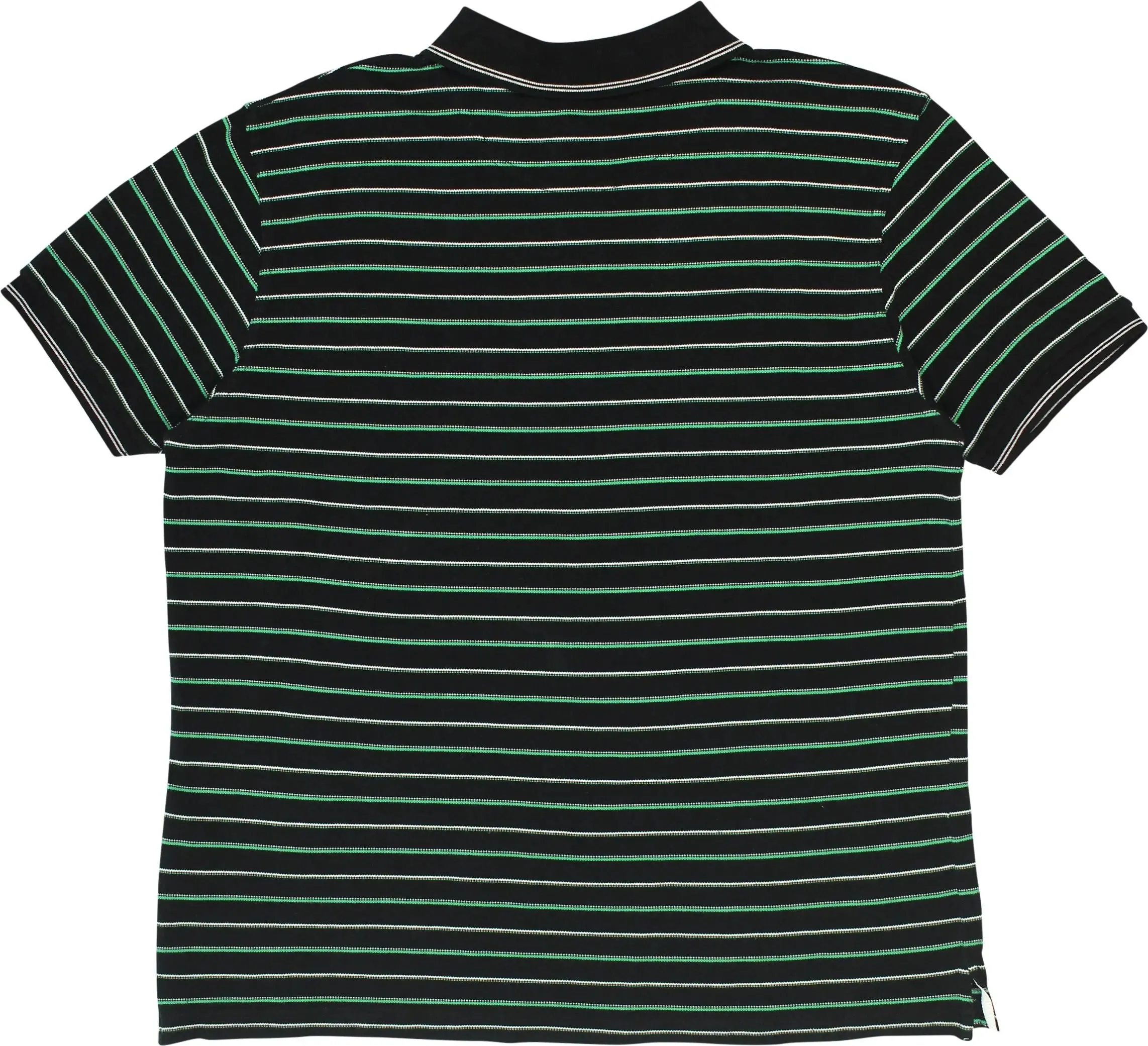 00s Striped Polo Shirt | ThriftTale