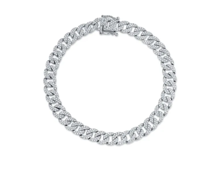 1.69 CT. DIAMOND PAVE LINK BRACELET