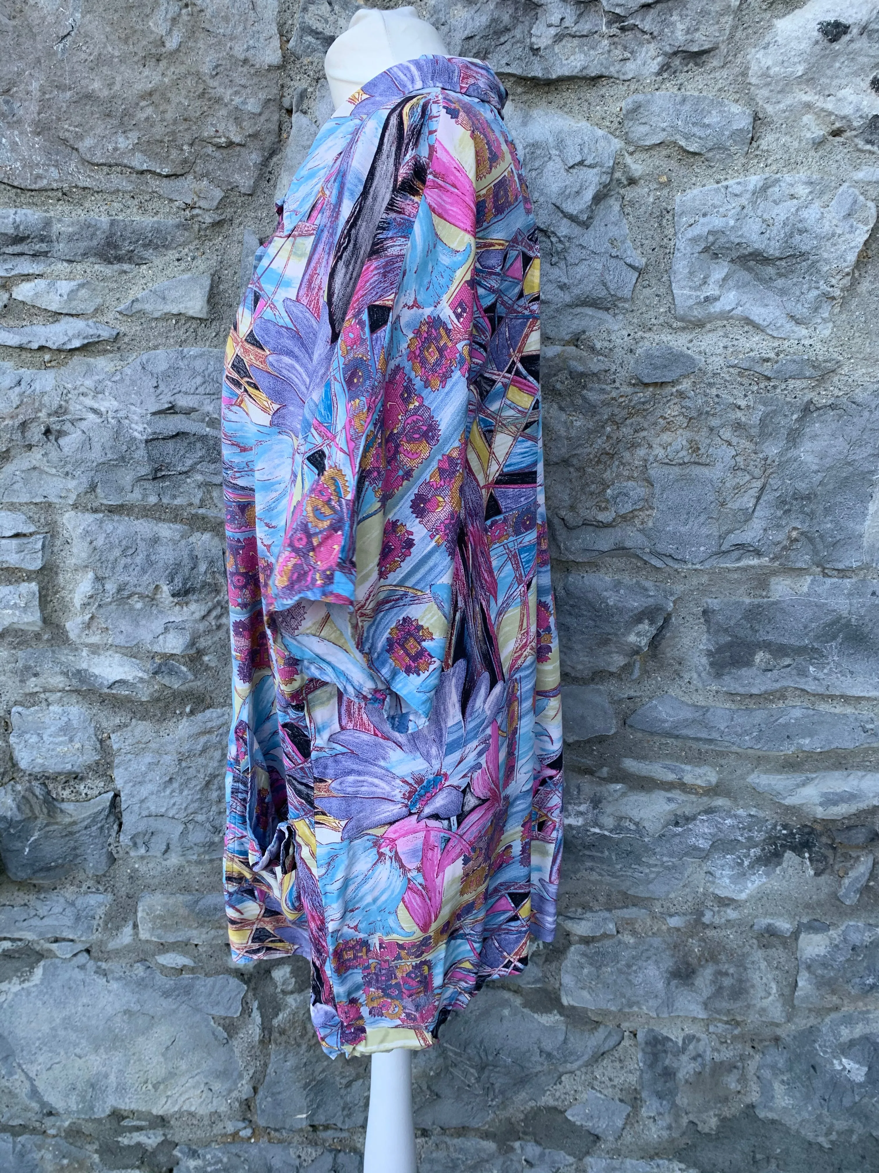 80s oversized abstract tunic  uk 10-14