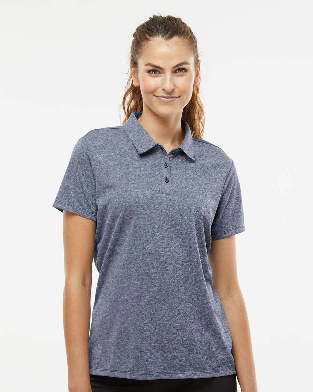 Adidas Ladies Heathered Polo - A583