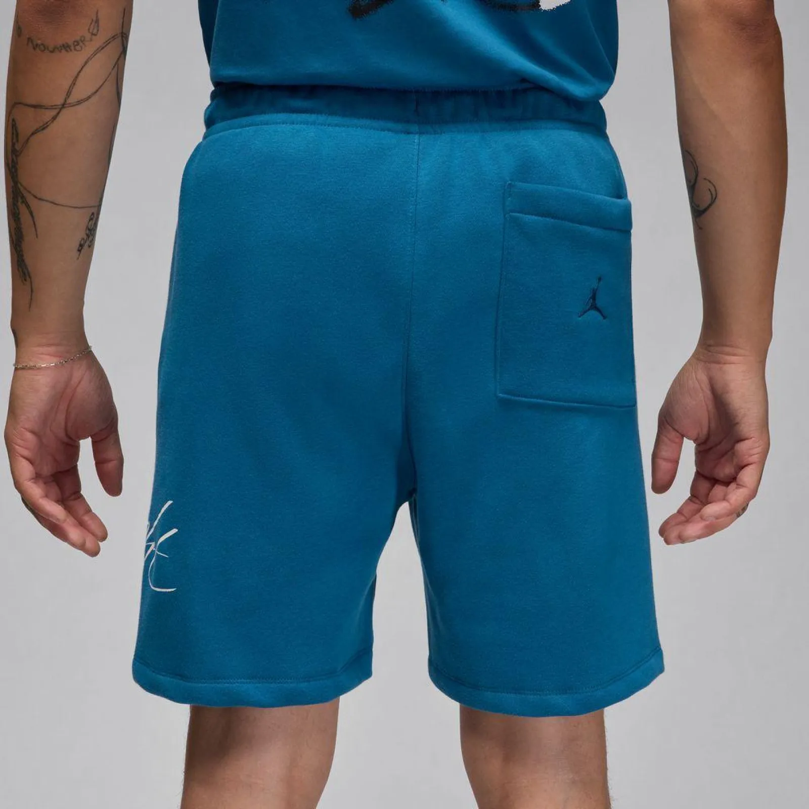 Air Jordan Brooklyn Fleece Shorts ''Industrial Blue''