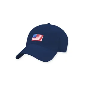 American Flag Performance Hat (Navy)