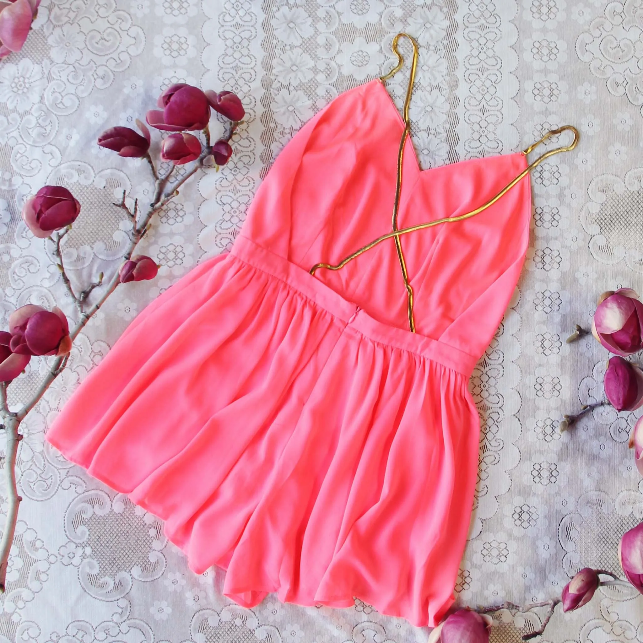 Ancient Rose Romper in Pink