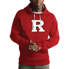 Antigua Rutgers Scarlet Knights Scarlet Victory Pullover Hoodie