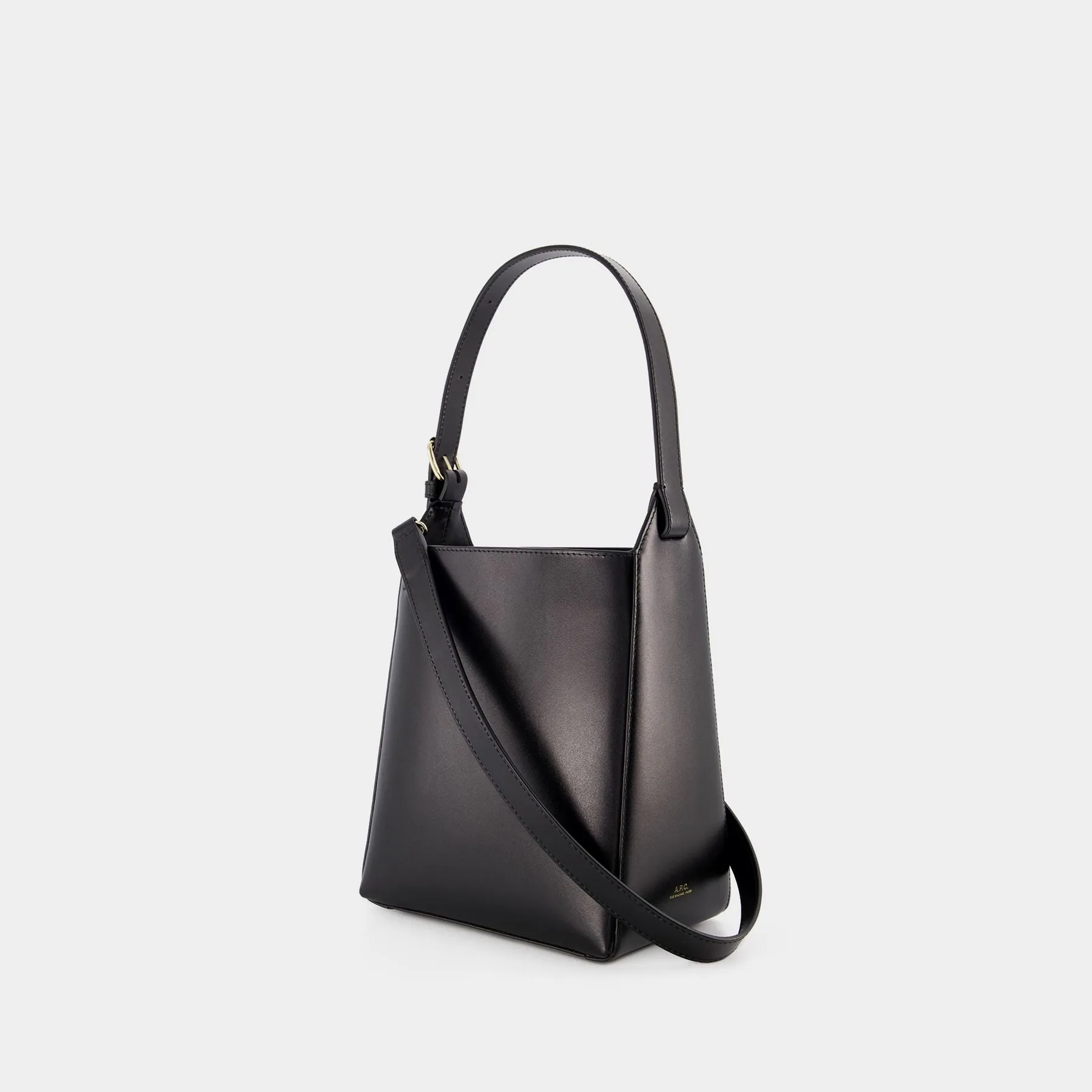 A.P.C.  Virginie Small Bag - A.P.C - Leather - Black