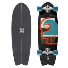 Arbor Carver CX Surfskate Fat Fish Complete Skateboard