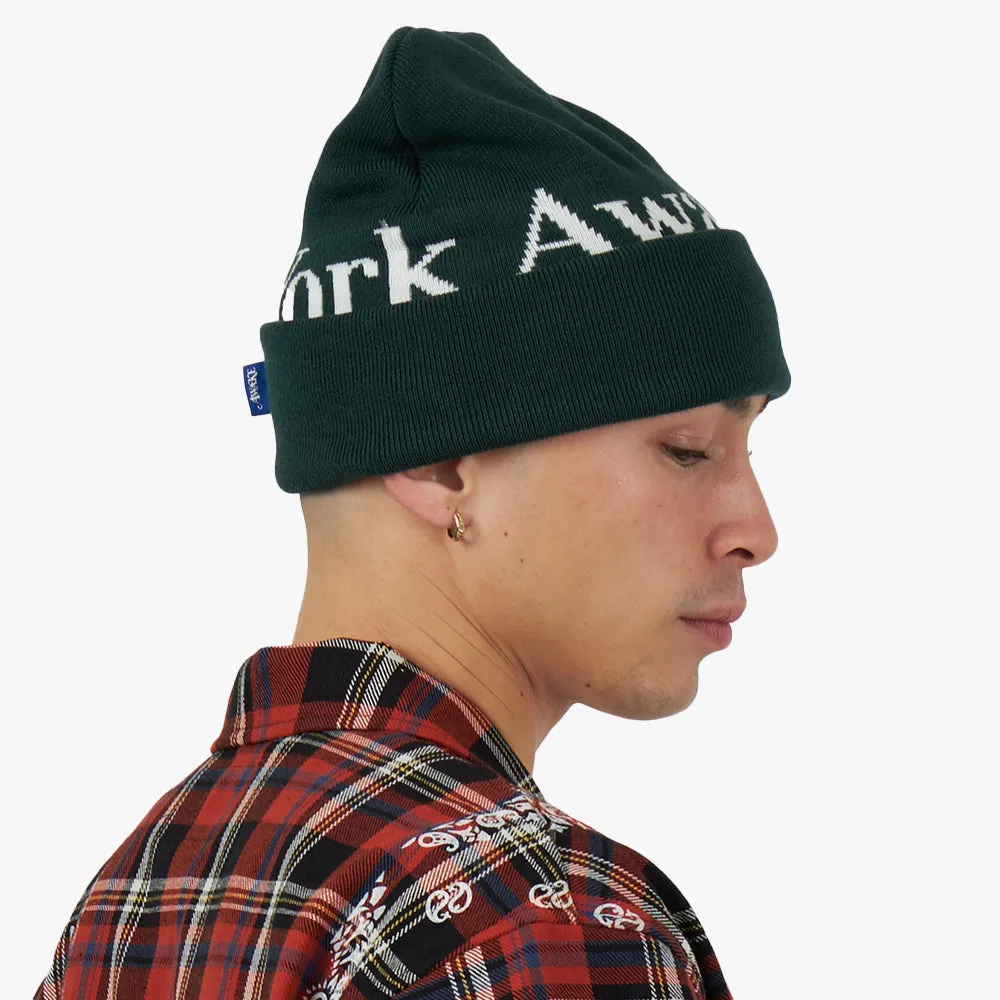 Awake NY Serif Logo Beanie / Forrest