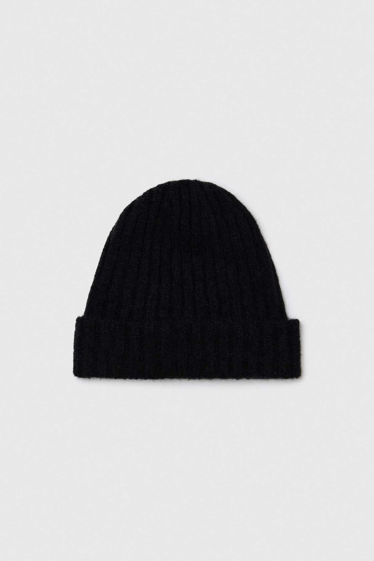 Baby Alpaca Beanie - Black