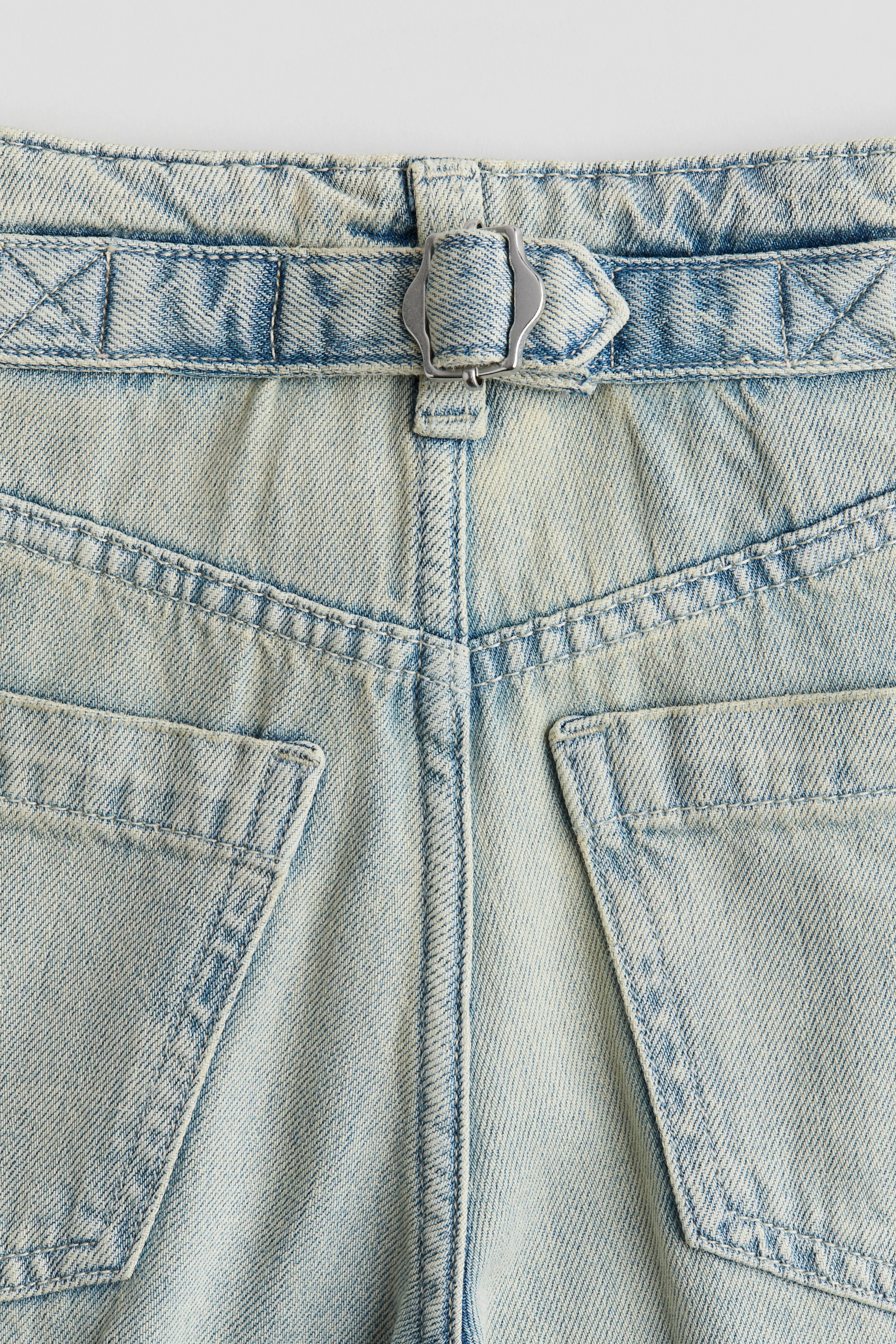 Baggy Fit Jeans - High waist - Long - Light denim blue - Kids | H&M GB