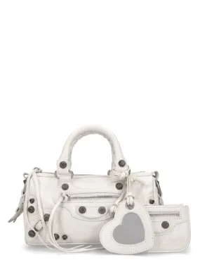 Balenciaga   Mini Le Cagole leather duffle bag 