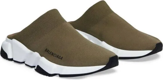 Balenciaga Speed mule sneakers Green