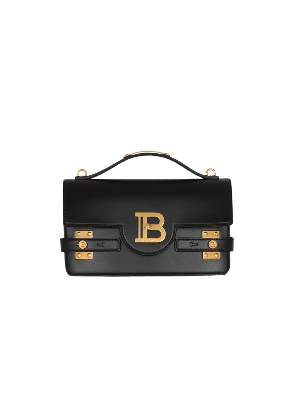 Balmain B Buzz 24 Bag In Smooth Leather