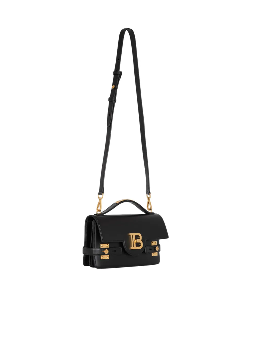 Balmain B Buzz 24 Bag In Smooth Leather