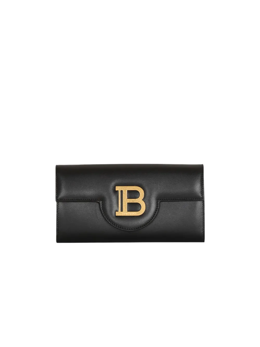 Balmain B Buzz Wallet Bag In Smooth Leather