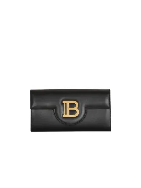 Balmain B Buzz Wallet Bag In Smooth Leather