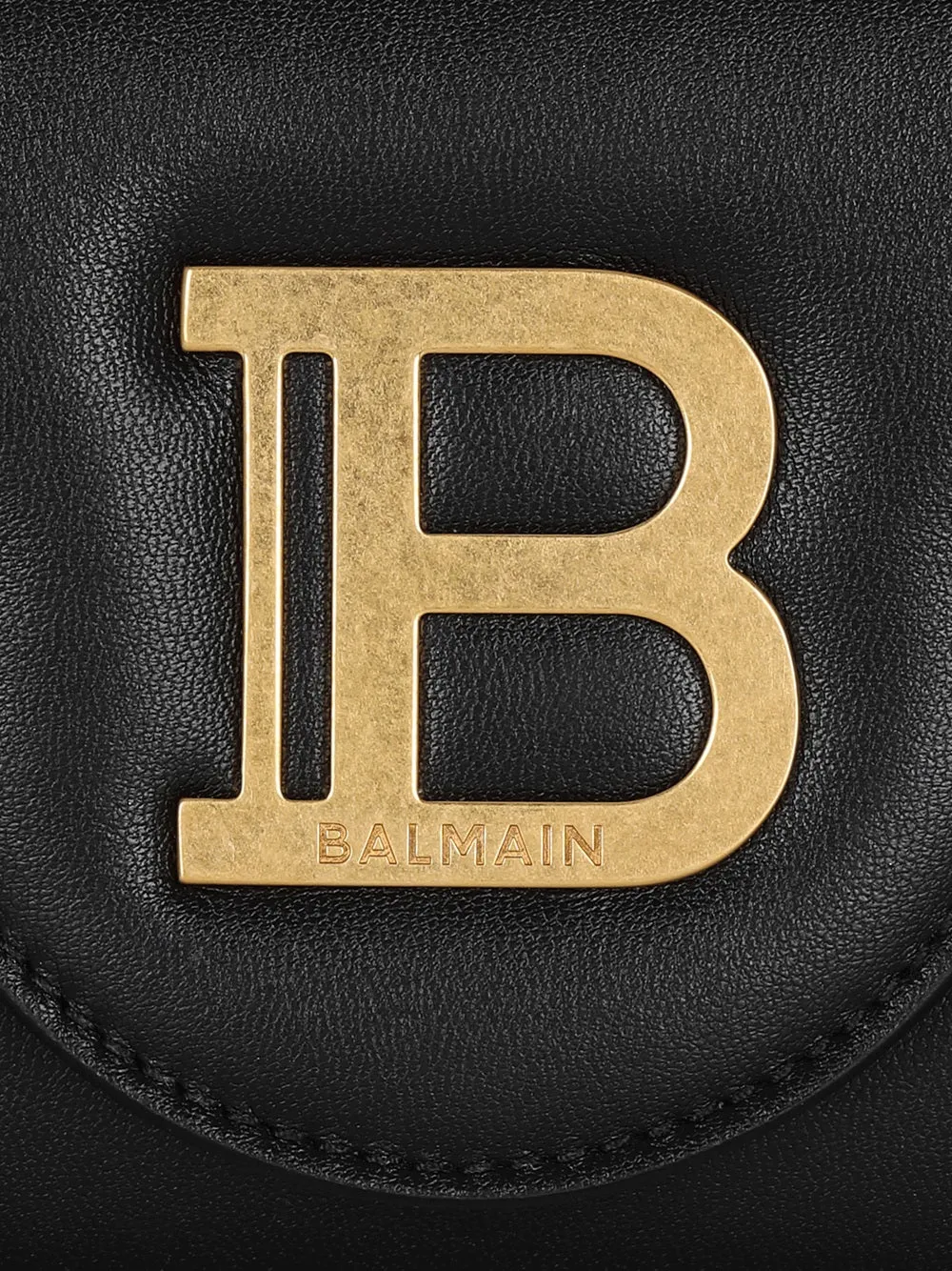 Balmain B Buzz Wallet Bag In Smooth Leather