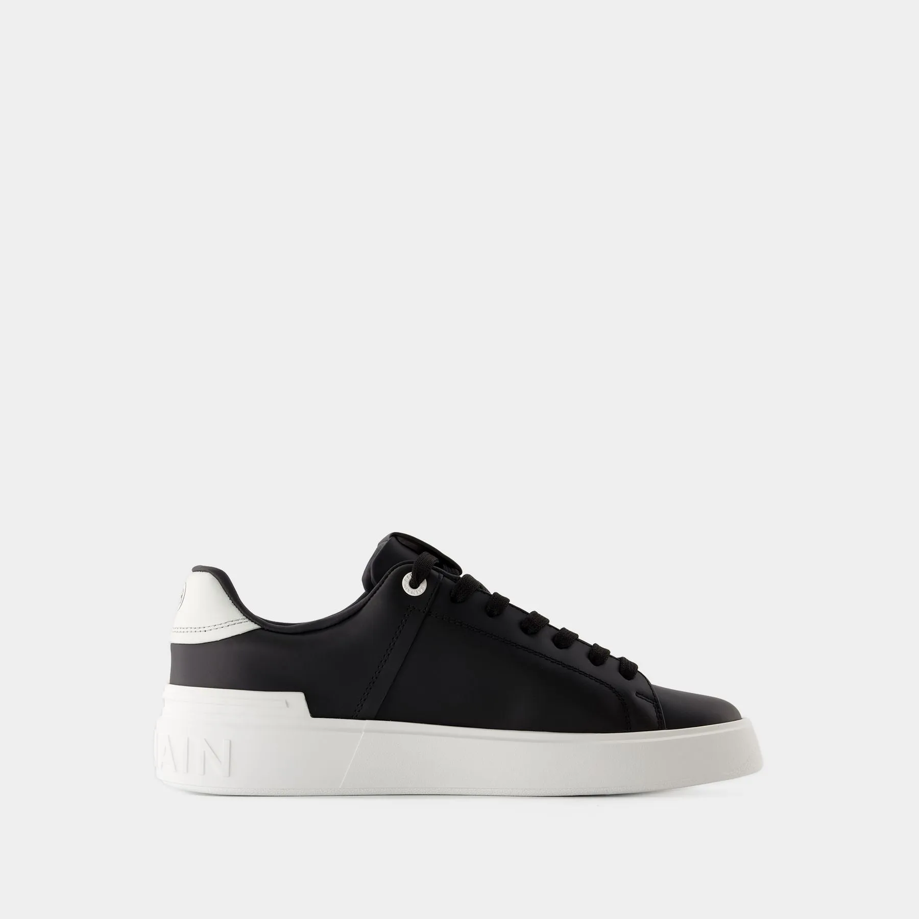 Balmain  B Court Sneakers - Balmain - Leather - Black