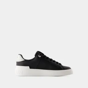 Balmain  B Court Sneakers - Balmain - Leather - Black