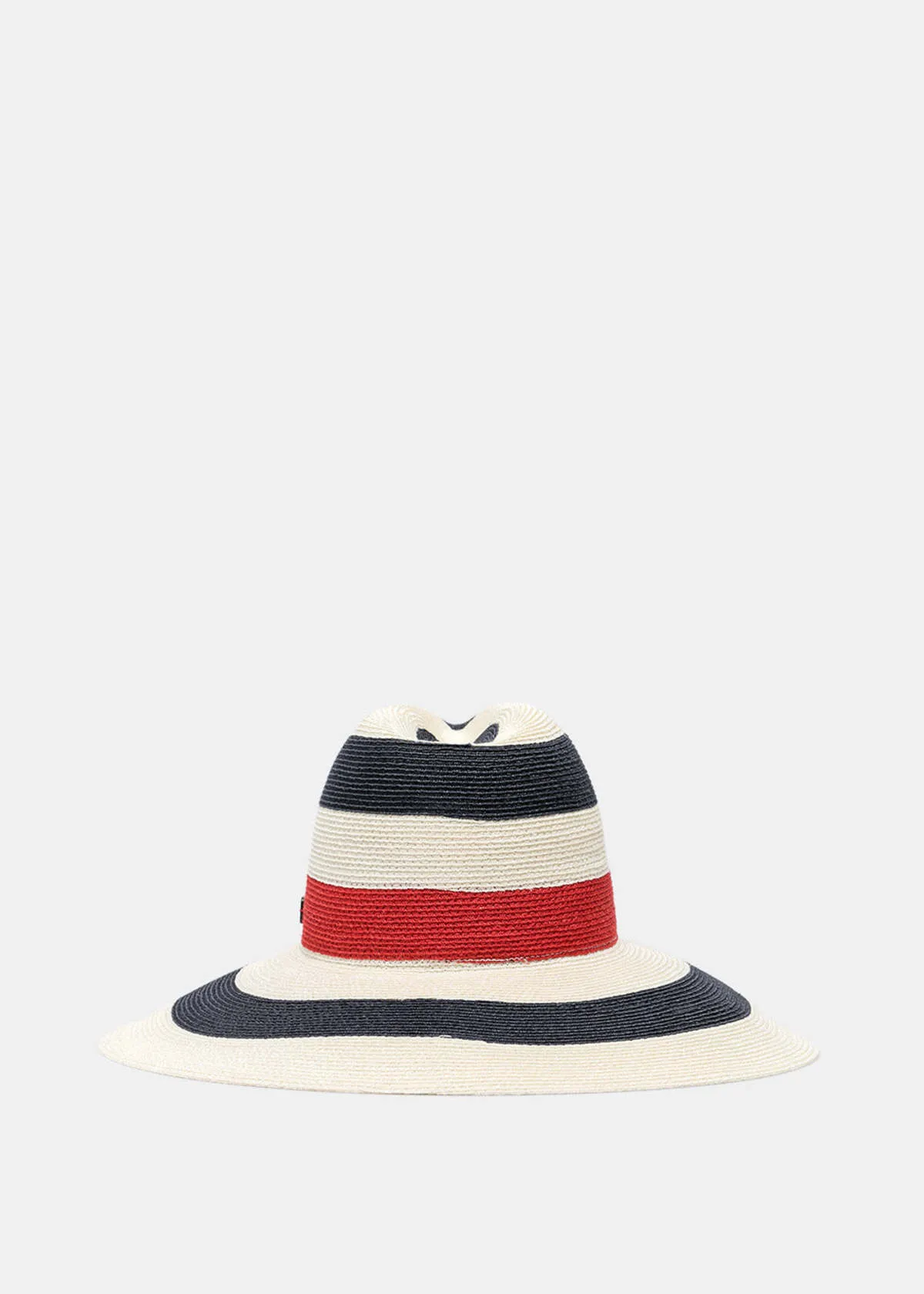 Banded Mid-Brim Hat - TRICOLOR