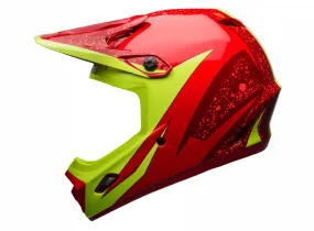 Bell Transfer 9 Full Face Helmet - Red-Marsala-Retina Sear