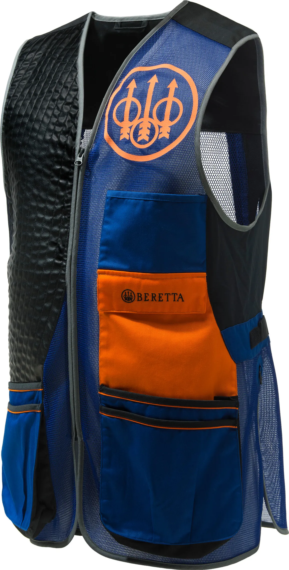 Beretta Men's Sporting Evo Vest Blue, Black, Orange | Buy Beretta Men's Sporting Evo Vest Blue, Black, Orange here | O