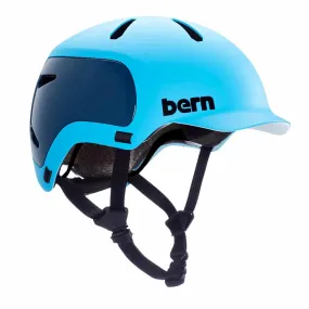 Bern Watts 2.0 EPS Helmet – Matte Ocean Blue