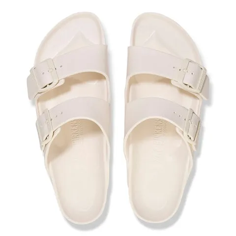 Birkenstock Arizona EVA Two Strap Sandals - Eggshell