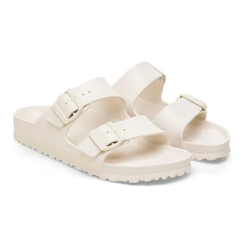 Birkenstock Arizona EVA Two Strap Sandals - Eggshell