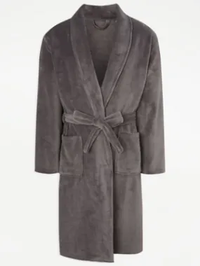 Black Fleece Dressing Gown | Men | George at ASDA