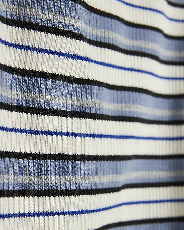 Blue Stripe Shorts