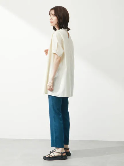 Bobo Tokyo Vincente Front pintuck tunic