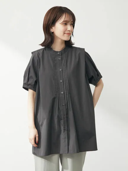 Bobo Tokyo Vincente Front pintuck tunic