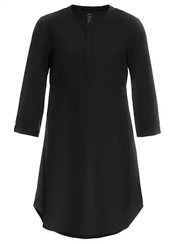 bonprix Collarless Tunic Dress | Grattan