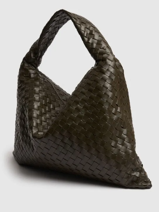 Bottega Veneta   Large Hop leather shoulder bag 