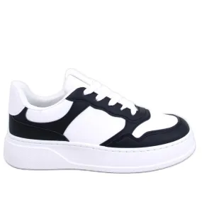 Brewer Black panda women's sneakers white