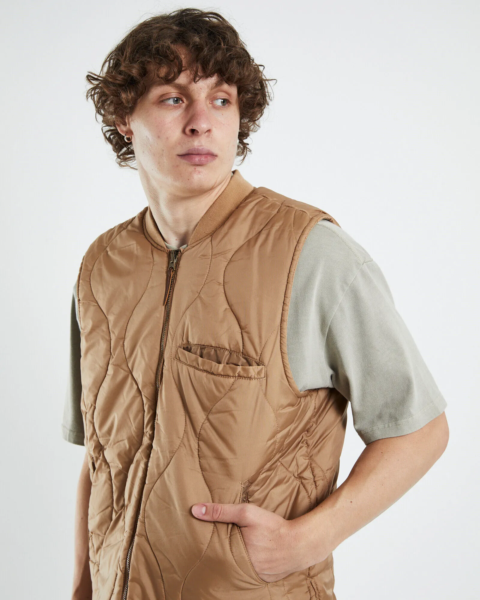 Brixton Abraham Reversible Vest Mojave