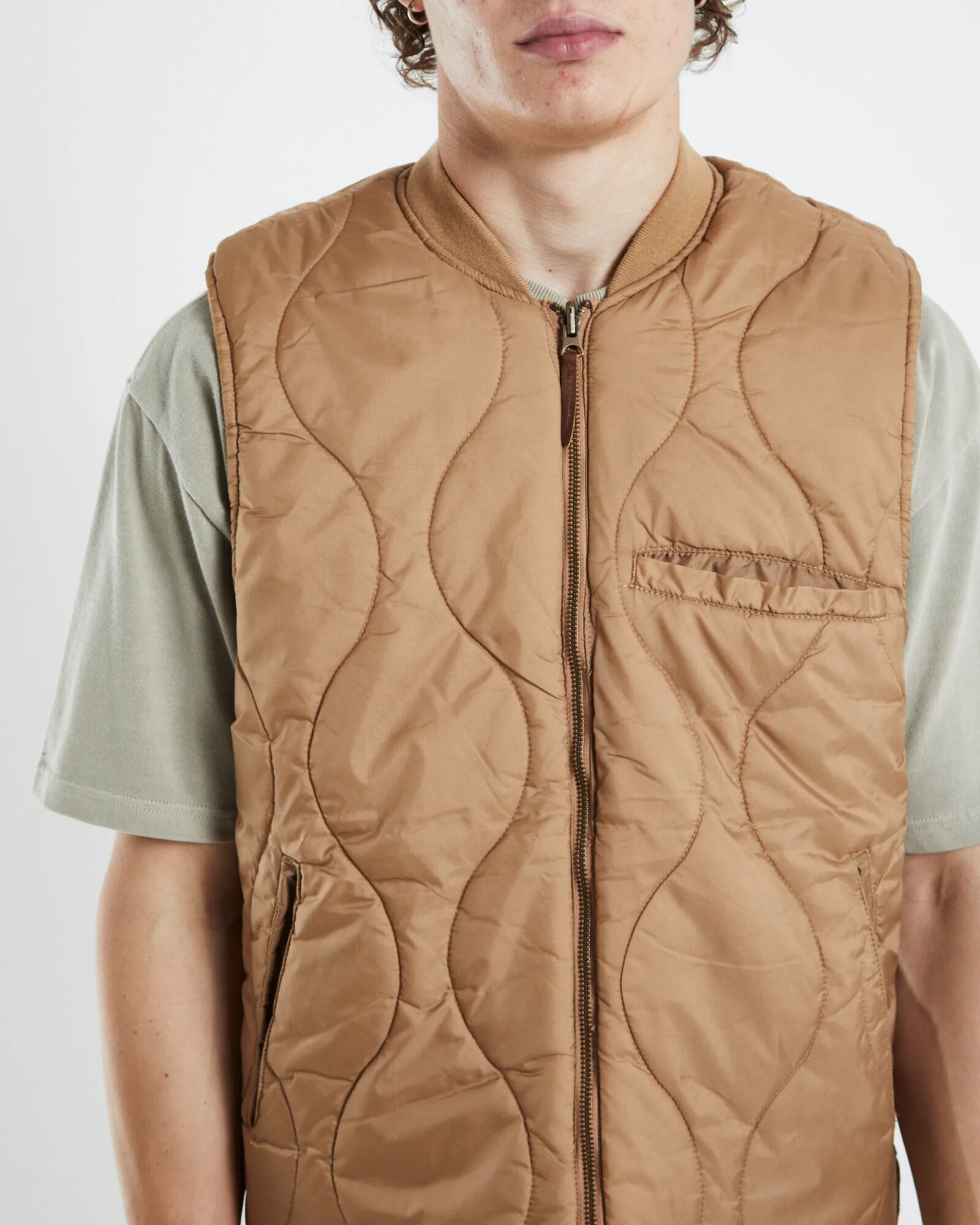 Brixton Abraham Reversible Vest Mojave