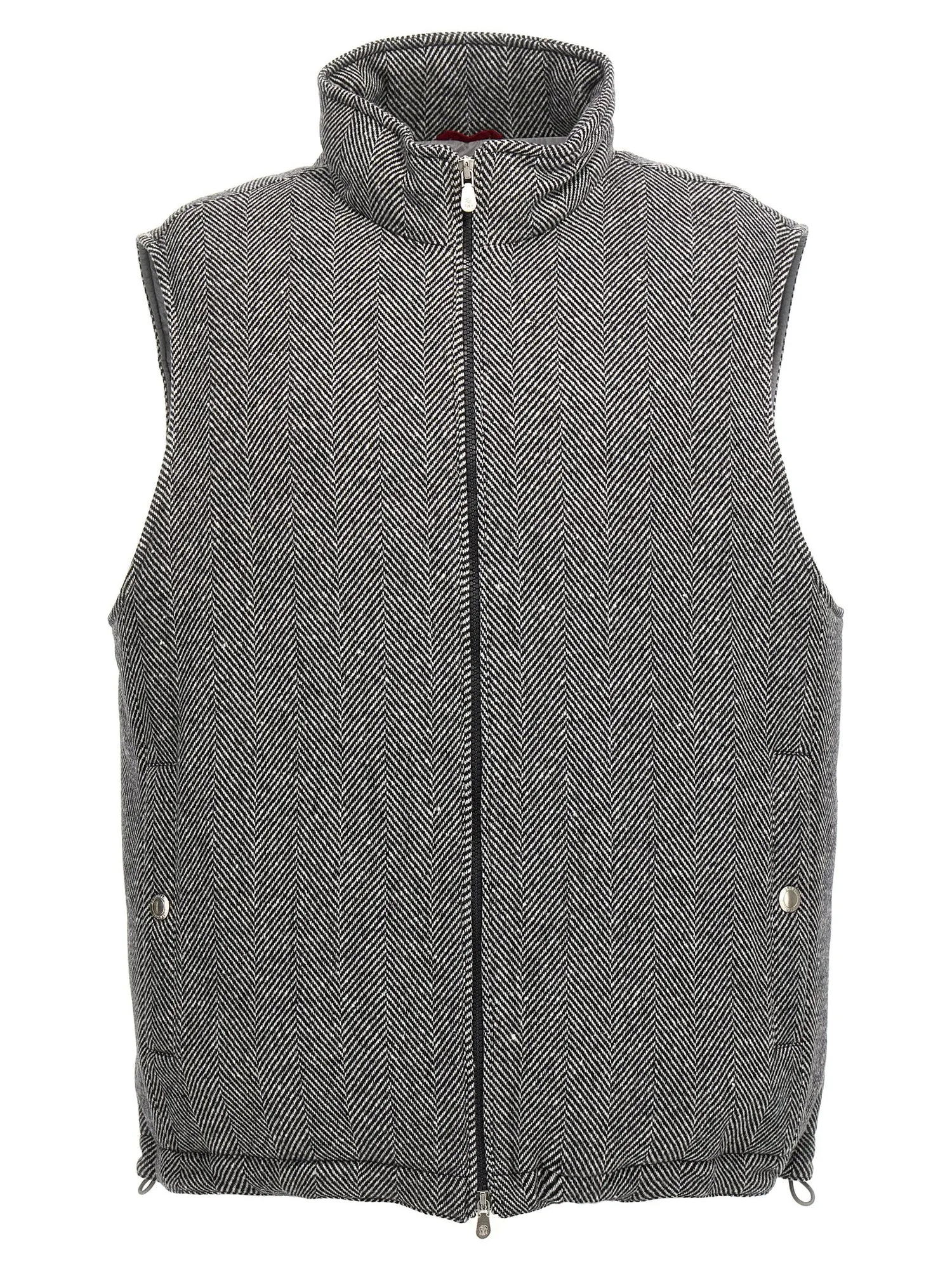 Brunello Cucinelli    Brunello Cucinelli Chevron Vest