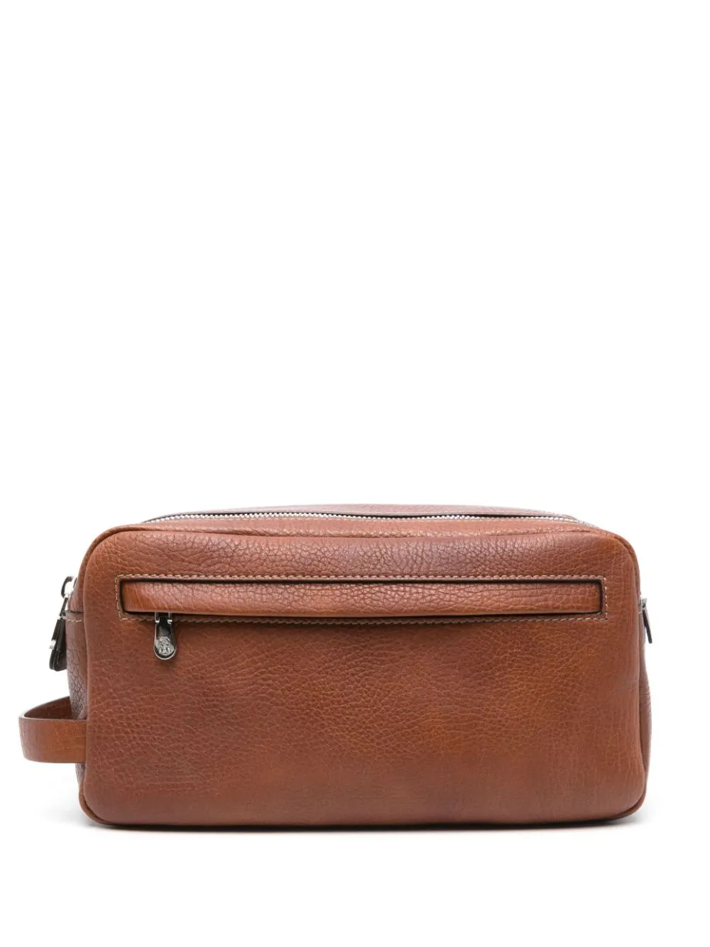 Brunello Cucinelli Leather Toiletry Bag