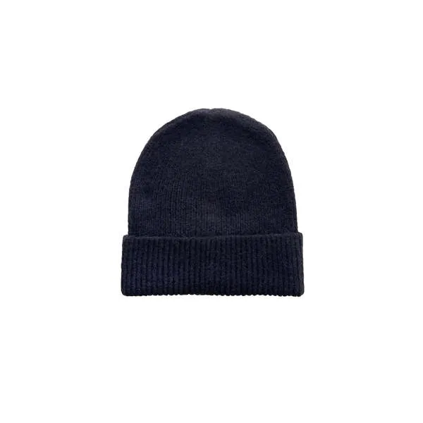 Brushed Rib Hat - Black