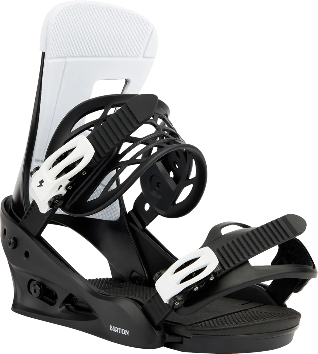 Burton Men's Freestyle Re:Flex Snowboard Bindings Black | Buy Burton Men's Freestyle Re:Flex Snowboard Bindings Black 