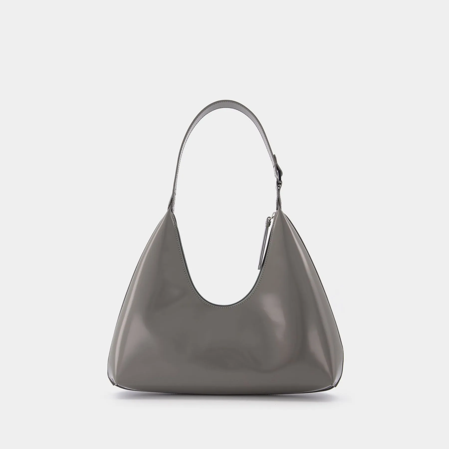 By Far  Amber Bag in Grey Leather