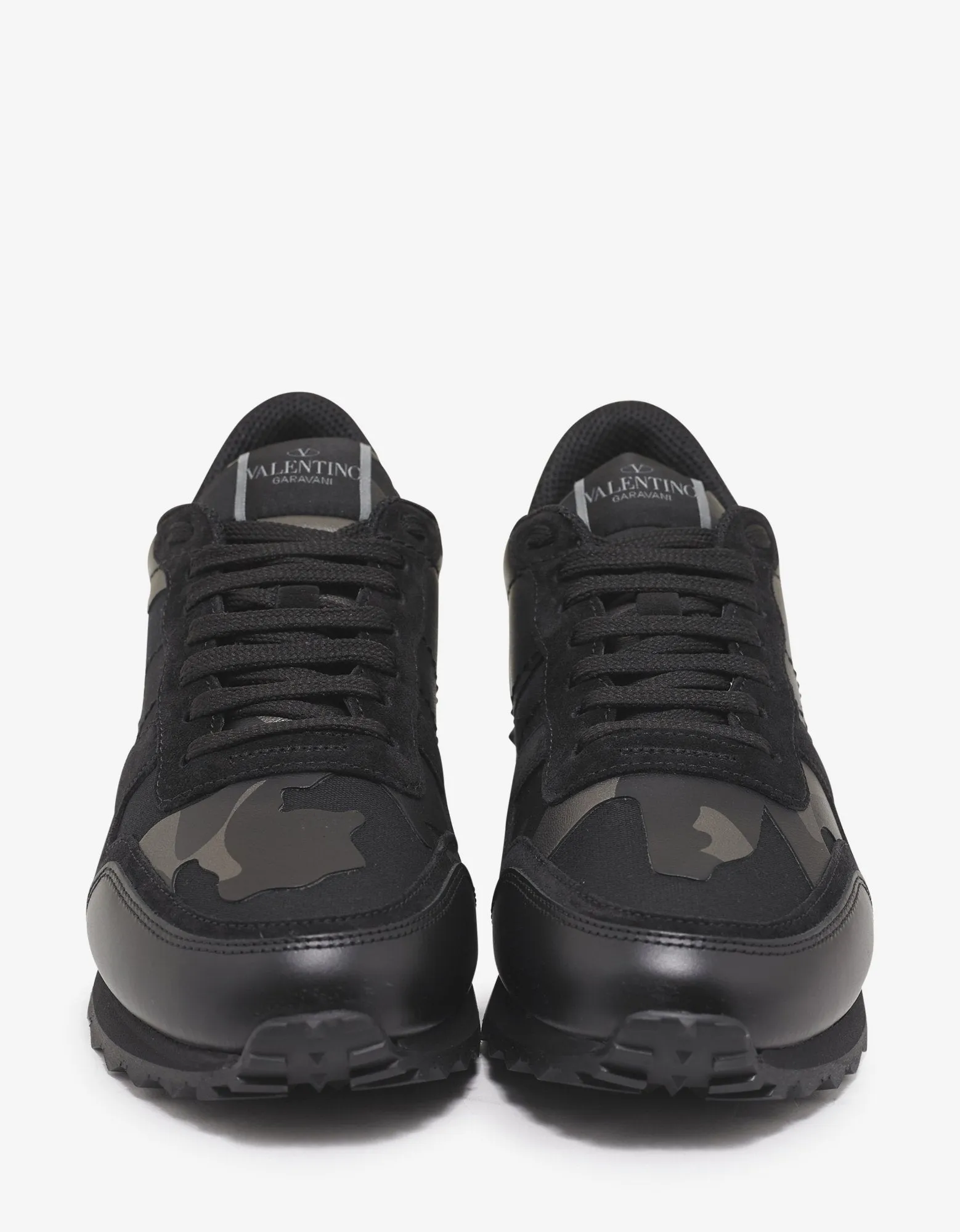 Camouflage Noir Gunmetal Rockrunner Trainers