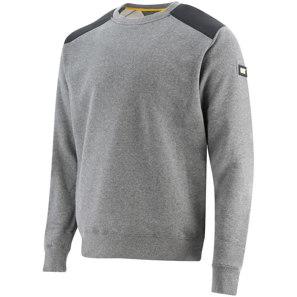 CAT Workwear Mens Essentials Crewneck Warm Sweatshirt