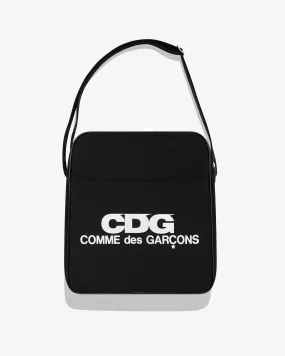 CDG - Large Shoulder Bag - (Black)