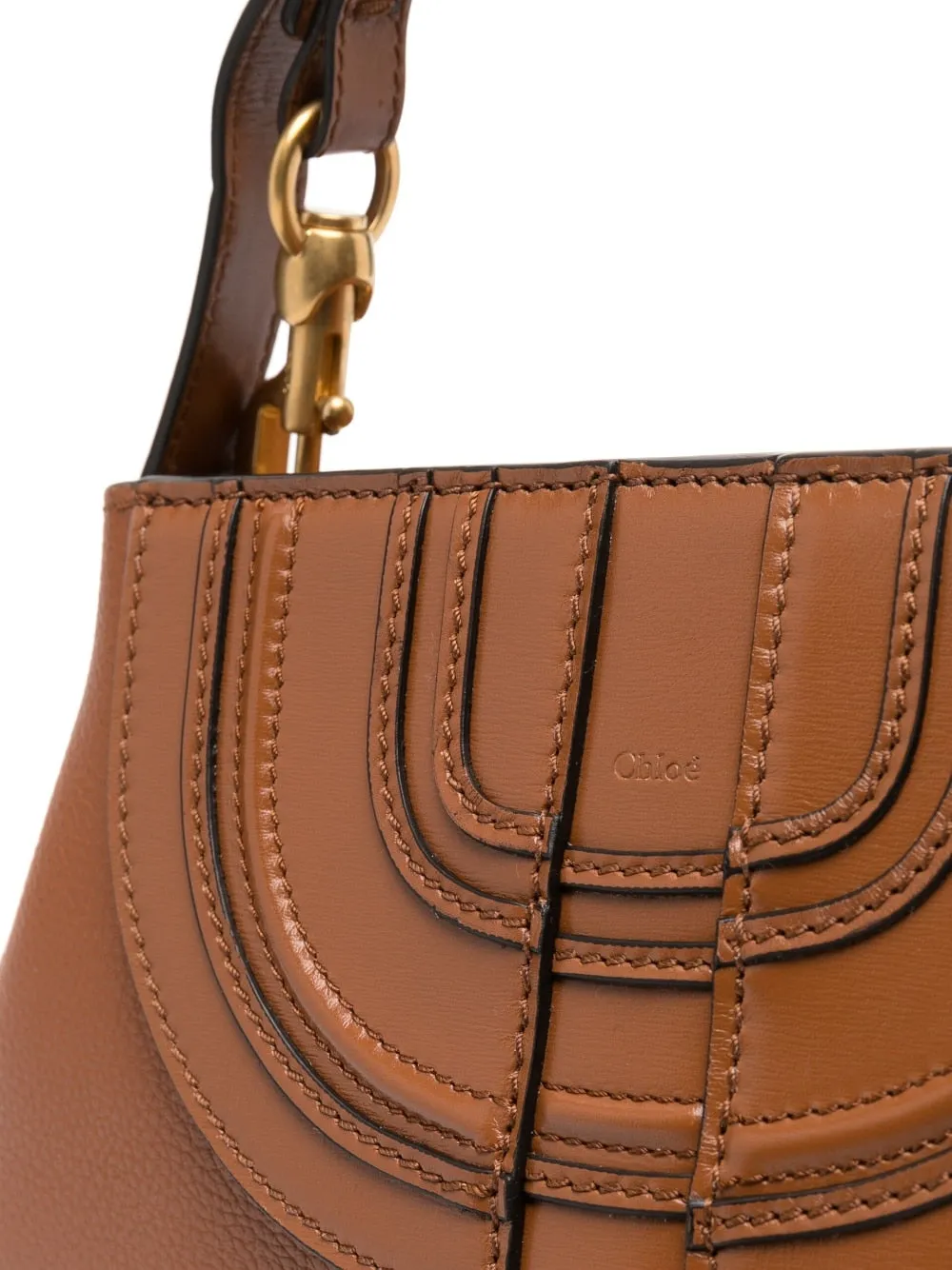 CHLO 24SS Women's Leather Brown Shoulder Bag