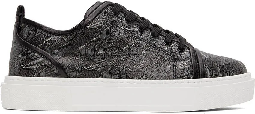 Christian Louboutin Black Adolon Junior Sneakers