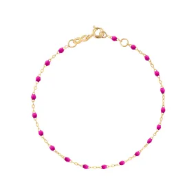 Classic Gigi Candy bracelet, Yellow Gold, 6.7