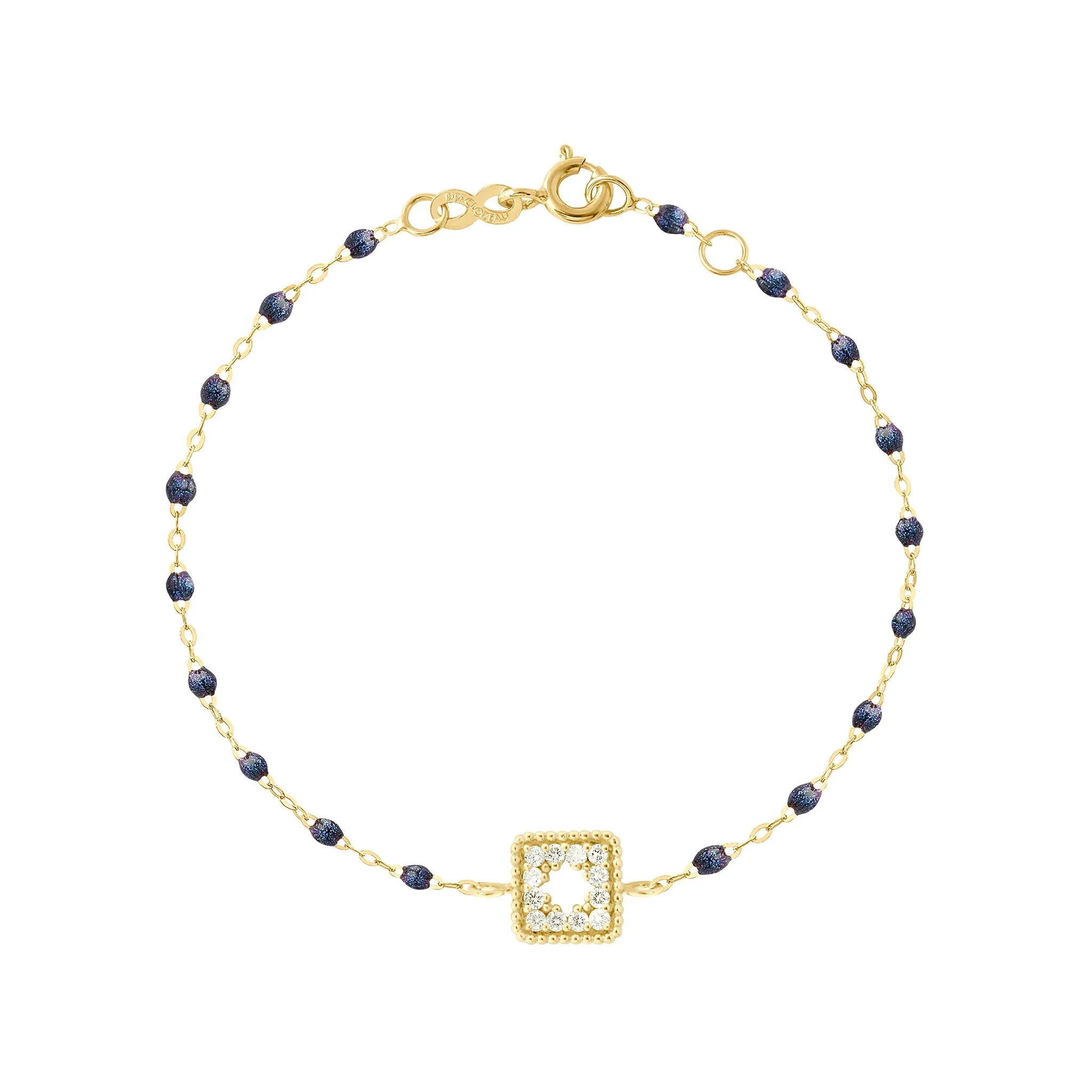 Classic Gigi Midnight Treasure Bracelet, Yellow Gold, 6.7